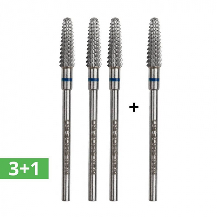 Set 3+1 gratis - bit carbid - con ascutit medie #205 [1]