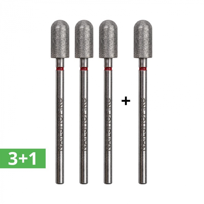 Set 3+1 gratis - bit diamant PRO - butoias fina #119P [1]