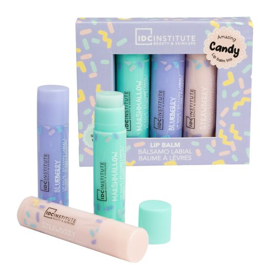 Set 3 balsam buze Candy, 3x3.5 g, 26027, IDC Institute [1]