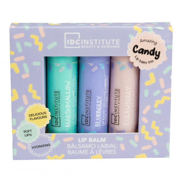 Set 3 balsam buze Candy, 3x3.5 g, 26027, IDC Institute [3]