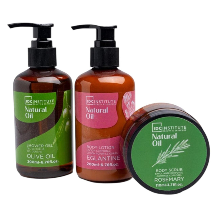 Set 3 produse de ingrijire corporala Natural Oil, IDC Institute, 42229 [3]