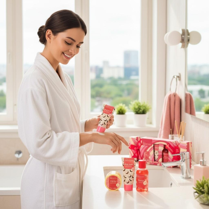 Set 3 produse de ingrijire corporala Sweet Swirls – Candy Care, IDC Institute,35275 [3]