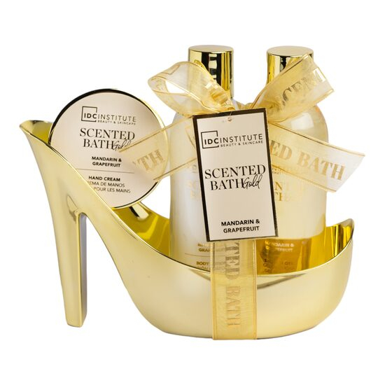 Set 3 produse de ingrijire Scented Gold Shoe, IDC Institute 12119, 410 ml [1]