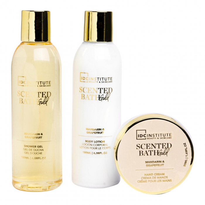 Set 3 produse de ingrijire Scented Gold Shoe, IDC Institute 12119, 410 ml [2]