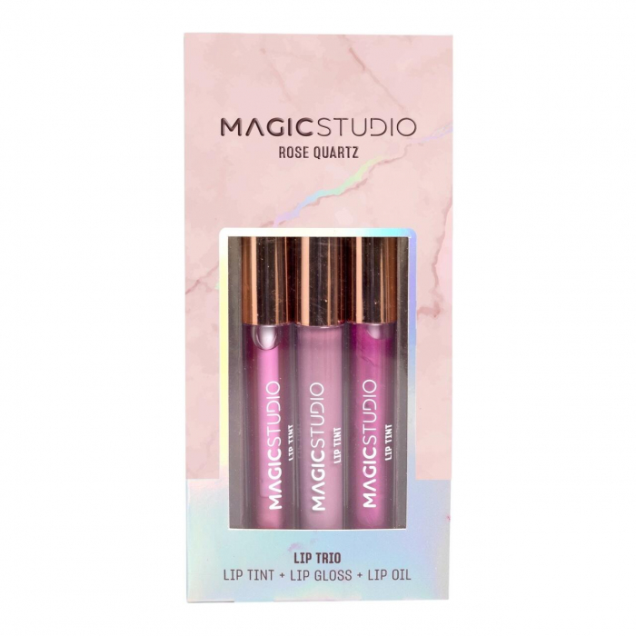 Set 3 produse pentru buze Rose Quartz 56176, Magic Studio [3]