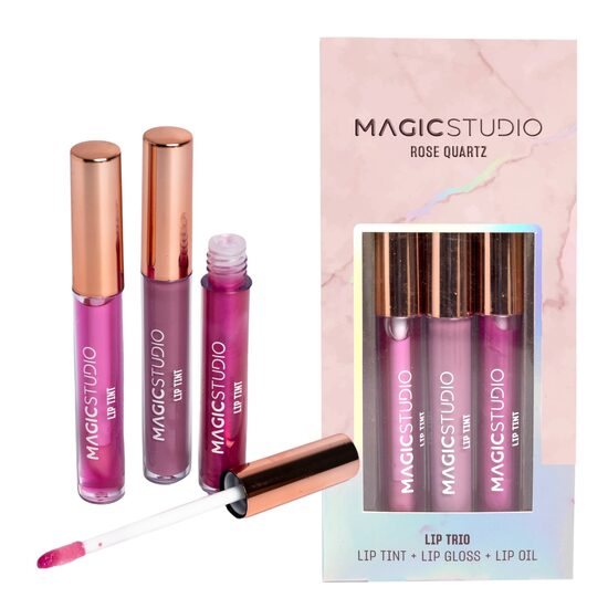 Set 3 produse pentru buze Rose Quartz 56176, Magic Studio [1]