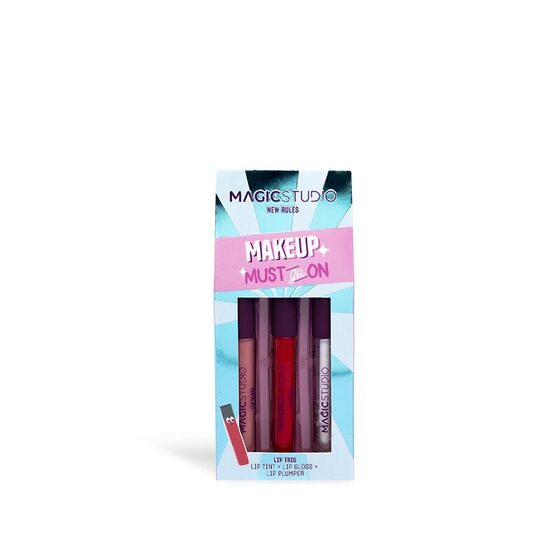 Set 3 rujuri Magic Studio Lip Trio 68071 [1]