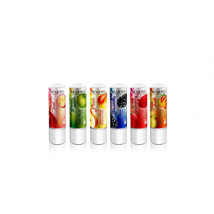 Set 30 bucati de balsam de buze Sweet Balm, diverse arome de fructe [2]