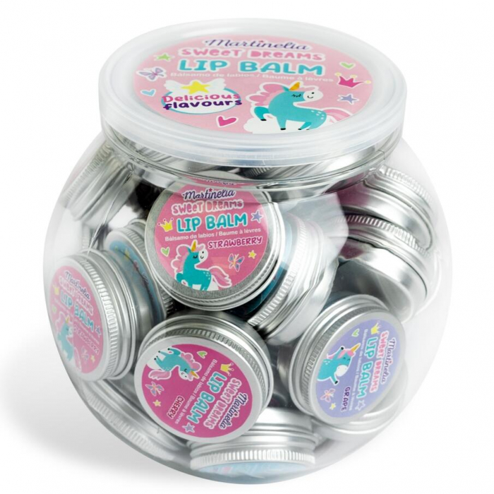 Set 32 Balsam de buze cu aroma de fructe Sweet Dreams Unicorn, Martinelia, 42154 10 g [3]
