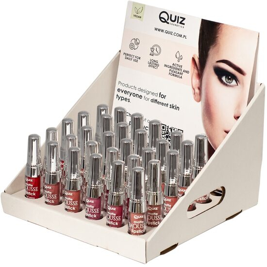 Set 36 bucati Ruj Liquid Matte Mousse , Quiz Cosmetics [1]