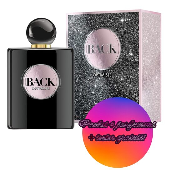 Set 4 Apa de parfum Back Optimiste Revers, Femei, 100 ml + Tester 100 ml GRATUIT [1]