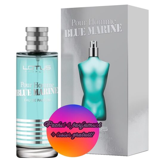 Set 4 Apa de parfum Blue Marine, Revers, pentru barbati, 100 ml + Tester 100 ml GRATUIT [1]