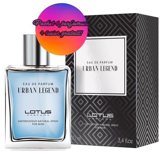 Set 4 Apa de parfum Urban Legend, Revers, pentru barbati, 100 ml + Tester 100 ml GRATUIT [1]