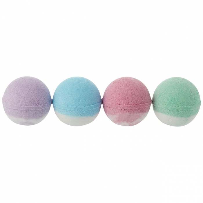 Set 4 bile de baie Pure Energy Multicolor IDC Institute 70 g [4]