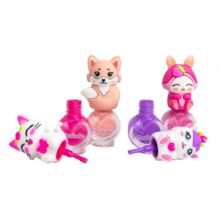 Set 4 bucati Lac de unghii Friendly Animals, 44107, Martinelia [6]