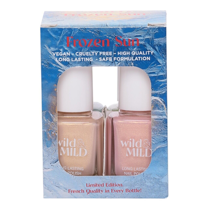 Set 4 bucati lac de unghii Frozen Sun Wild&Mild, 64710, 4x12ml [4]