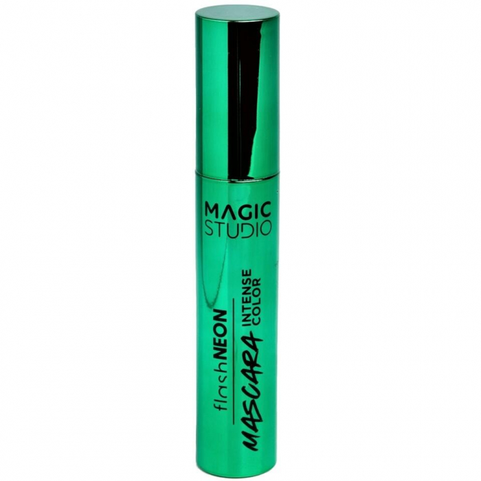 Set 4 bucati Mascara Neon Intense Color, Magic Studio 50519, 10 ml - albastru, mov, rosu, verde) [5]