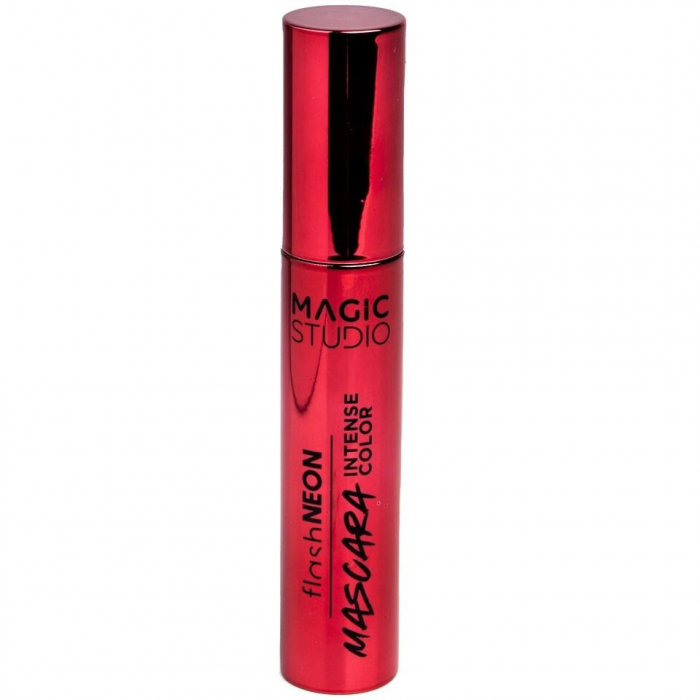 Set 4 bucati Mascara Neon Intense Color, Magic Studio 50519, 10 ml - albastru, mov, rosu, verde) [4]