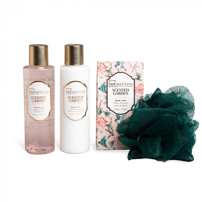 Set 4 produse de baie Scented Garden, IDC Institute 44009, 400 ml [2]
