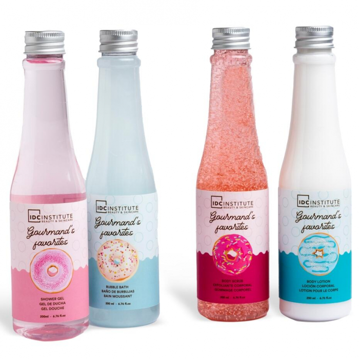 Set 4 produse de ingrijire corporala Gourmand's Favourites Bottles, 12176, IDC Institute [2]