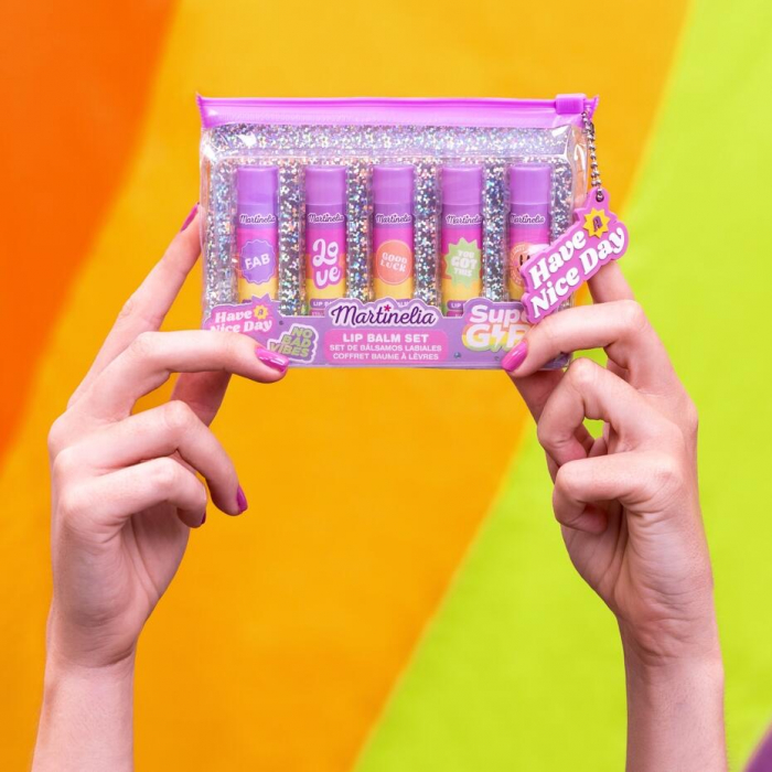 Set 5 balsam de buze cu arome de fructe Super Girl, 44057, Martinelia [3]