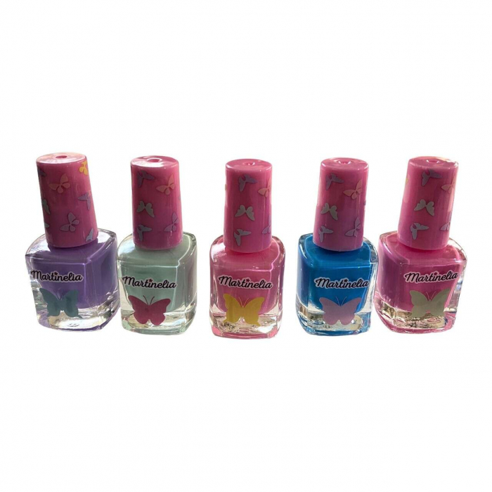 Set 5 lacuri de unghii Shimmer Wings Martinelia 11950, 20 ml [2]