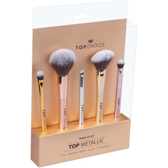 Set 5 pensule machiaj Metallic Top Choice 38303 [1]