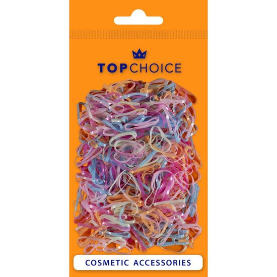 Set 500 elastice silicon multicolore Top Choice 26942 [1]
