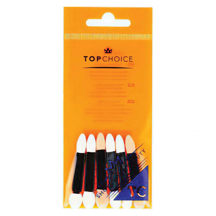Set 6 bucati Aplicator fard de pleoape dublu, Top Choice [2]