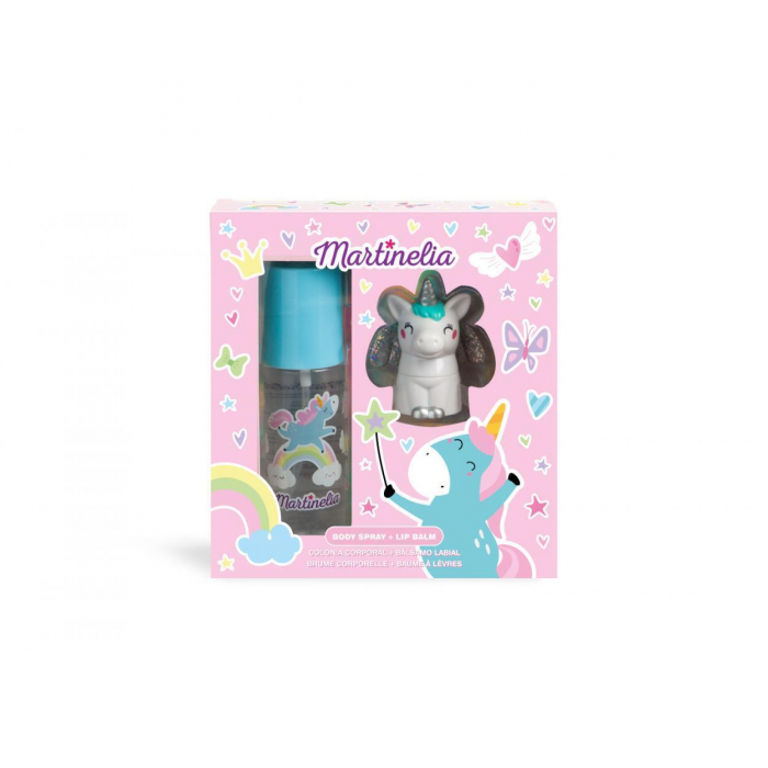 Set 6 bucati body mist si balsam de buze Mr Sweet Dreams Martinelia 24185, 103ml [2]