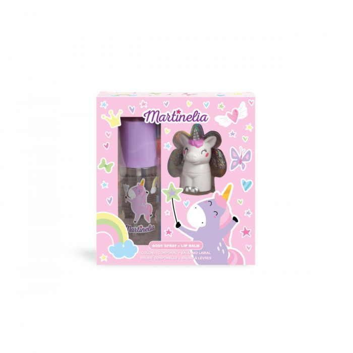 Set 6 bucati body mist si balsam de buze Mr Sweet Dreams Martinelia 24185, 103ml [4]