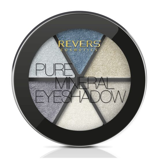 Paleta fard de pleoape 6 culori Pure Velvet Pearl, Revers, 05P, gri [1]
