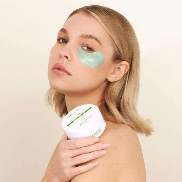 Set 60 de patch-uri masca pentru ochi cu aloe vera si hydrogel IDC Institute 3987 [5]