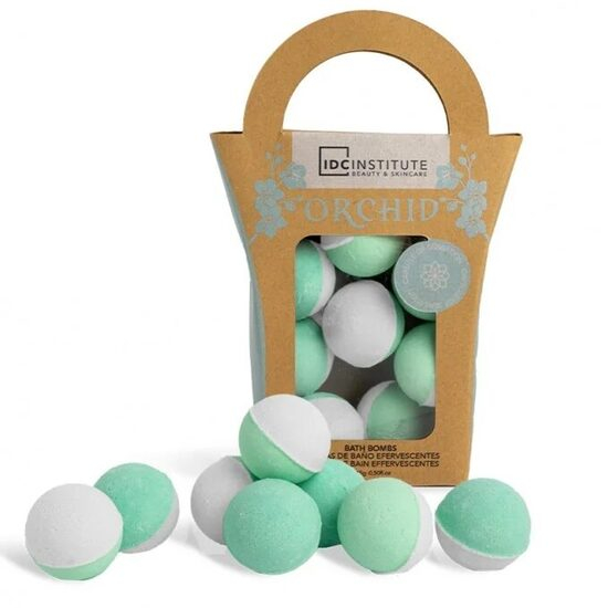 Set 8 bile efervescente de baie Orchid, IDC Institute 99021, 8 x 15g [1]