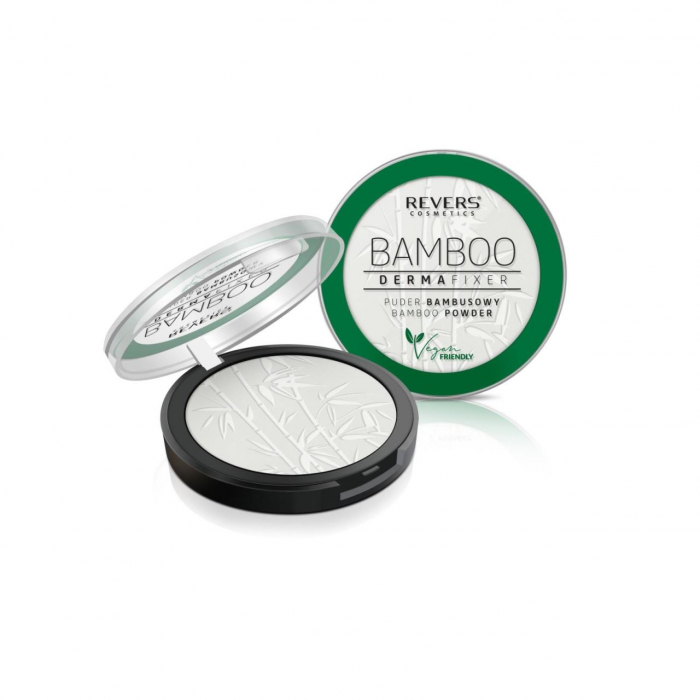 Set 9 bucati Pudra matifianta vegana Bamboo Derma Fixer Revers 10 g [2]