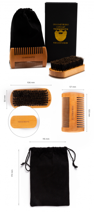 Set barber Yoshimoto Comb Power ST062 [5]