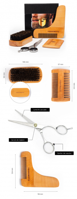 Set barber Yoshimoto Nature Power ST054 [6]