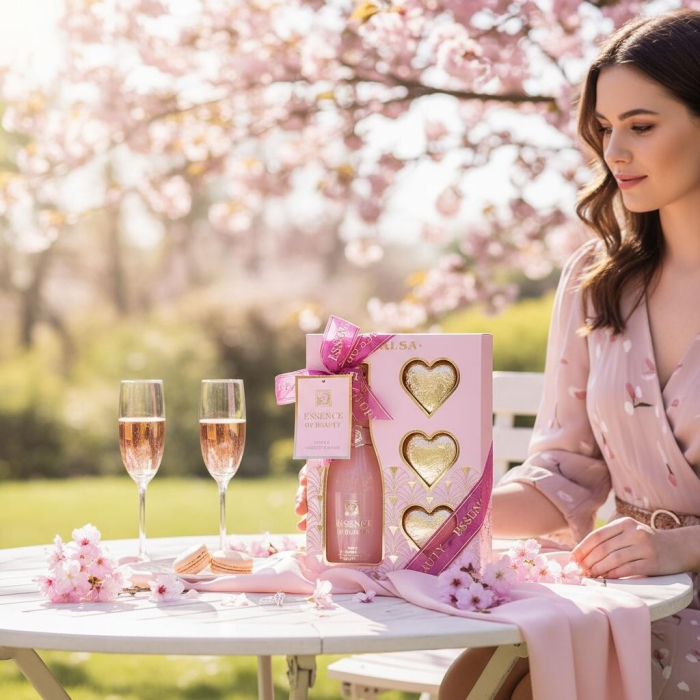 Set cadou baie Essence of Beauty Trandafir & Floare de Cireș, Accentra, 6062137 [2]