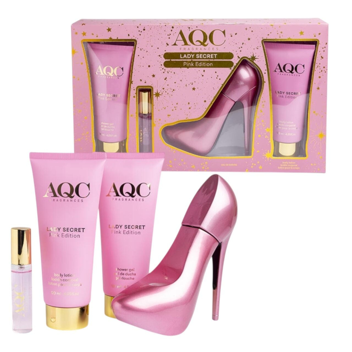 Set cadou parfum Lady Secret Pink Edition, AQC Fragrances, 44104 [4]