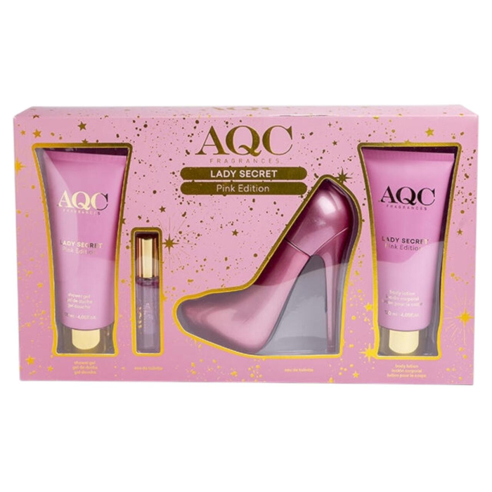 Set cadou parfum Lady Secret Pink Edition, AQC Fragrances, 44104 [2]