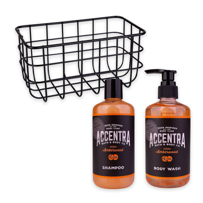 Set cadou pentru barbati cu gel de dus si sampon, Accentra, 6063161, 600ml [3]