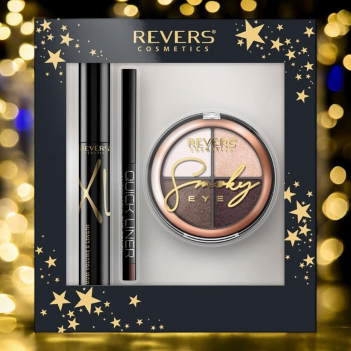 Set cadou Revers cu Mascara XL, Eyeliner si fard de pleoape Smoky Eyes [2]