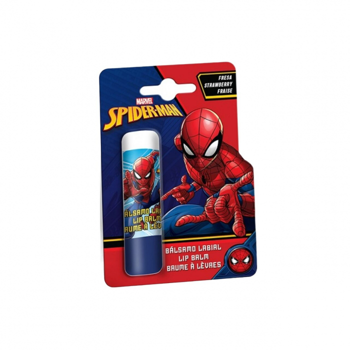Set Spiderman, cu Spumant de baie si Sampon 475ml si balsam de buze, in borseta cool, Baieti [2]