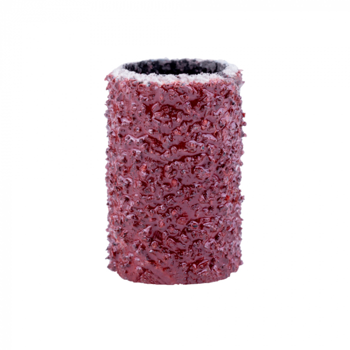 Set cilindri abrazivi Lila Rossa, inele smirghel cu granulatie 80, 100 buc [2]