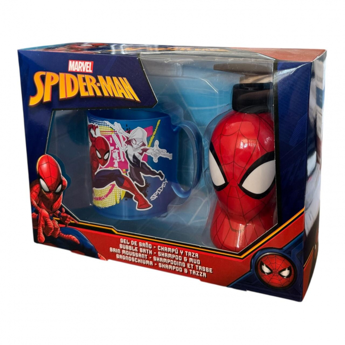 Set copii cu gel de dus/sampon si cana – Marvel Spider-Man, 2564 [2]