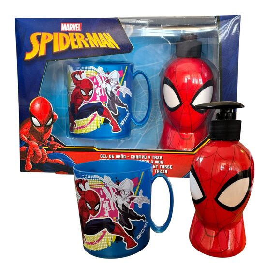 Set copii cu gel de dus/sampon si cana – Marvel Spider-Man, 2564 [1]