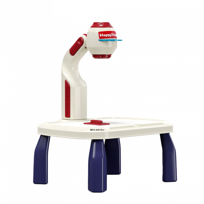 Set creativ pentru desen Karemi, cu proiector si accesorii incluse, joc educativ, 3-8 ani [5]