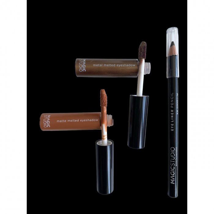 Set creion si fard lichid de pleoape Matte & Metal Magic Studio Maro 60751N3 [4]