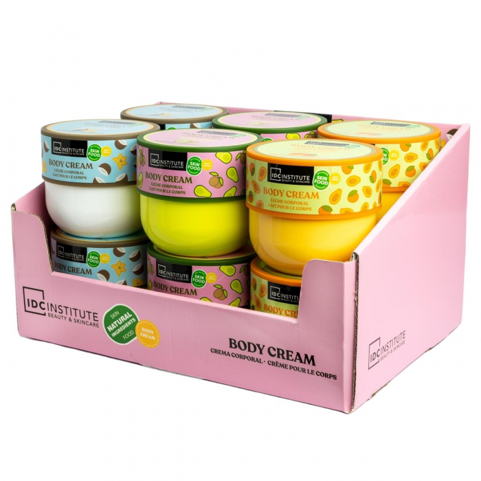 Set cu 12 creme de corp asortate, cu arome de fructe, IDC Institute, 44111 [2]