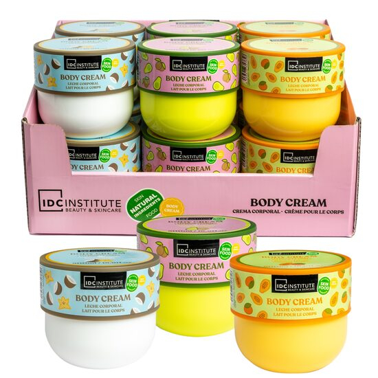 Set cu 12 creme de corp asortate, cu arome de fructe, IDC Institute, 44111 [1]